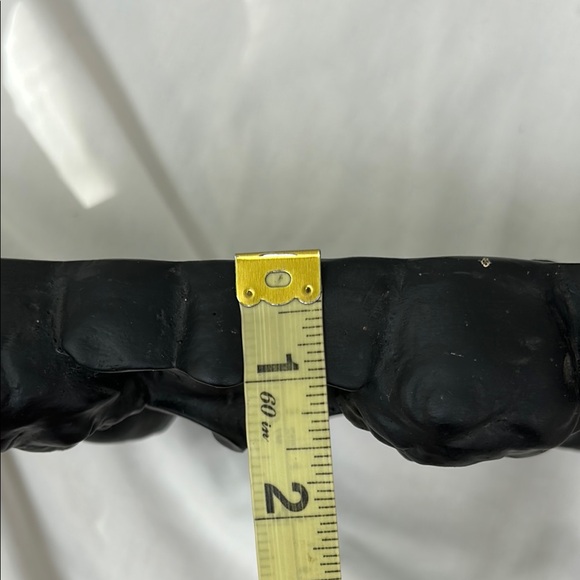 Vintage Plaster Black Decorative Cherubs Angels with Gargoyle Wall Hanging - Picture 13 of 13